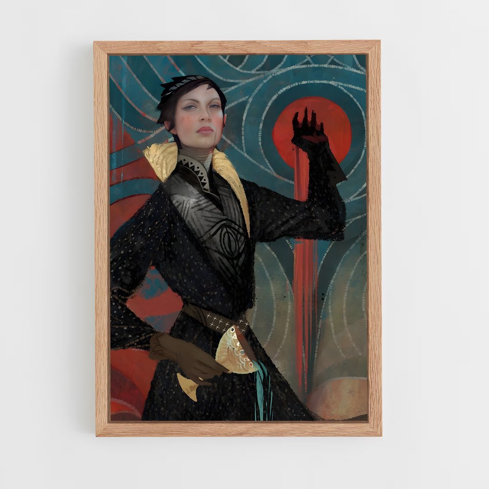 Poster L'Élégance du Dragon – affiche Dragon age (vue 4)